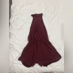 Stella Laguna Beach Maroon Romper